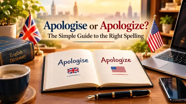 Apologise Or Apologize