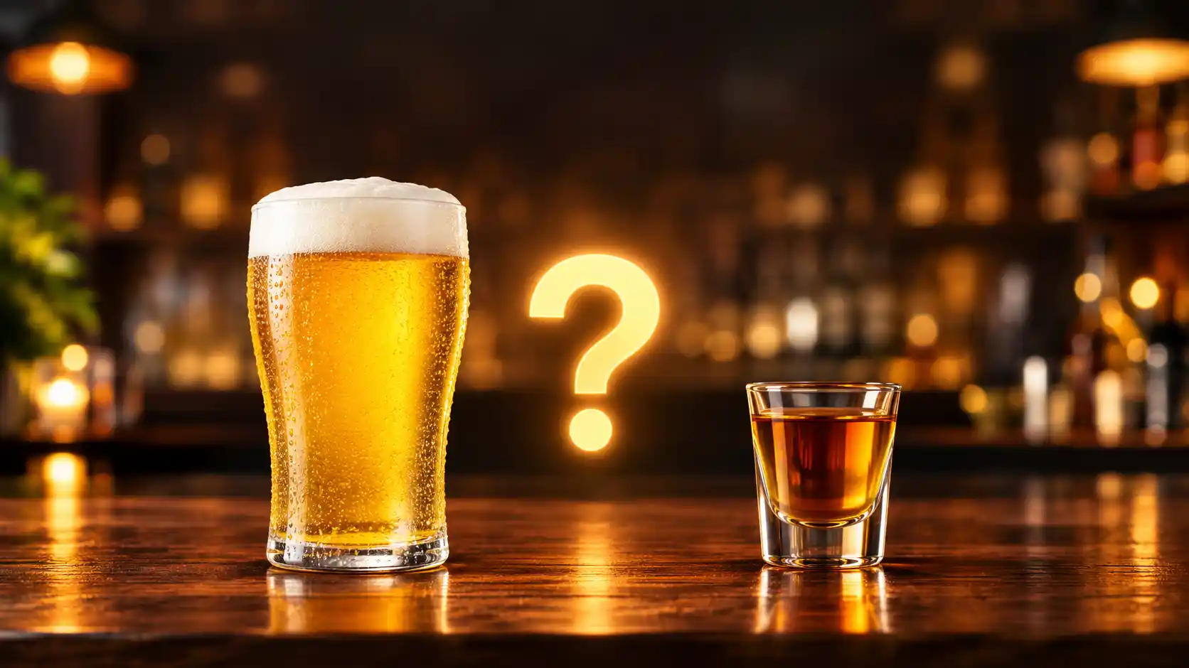 Beer or Liquor First