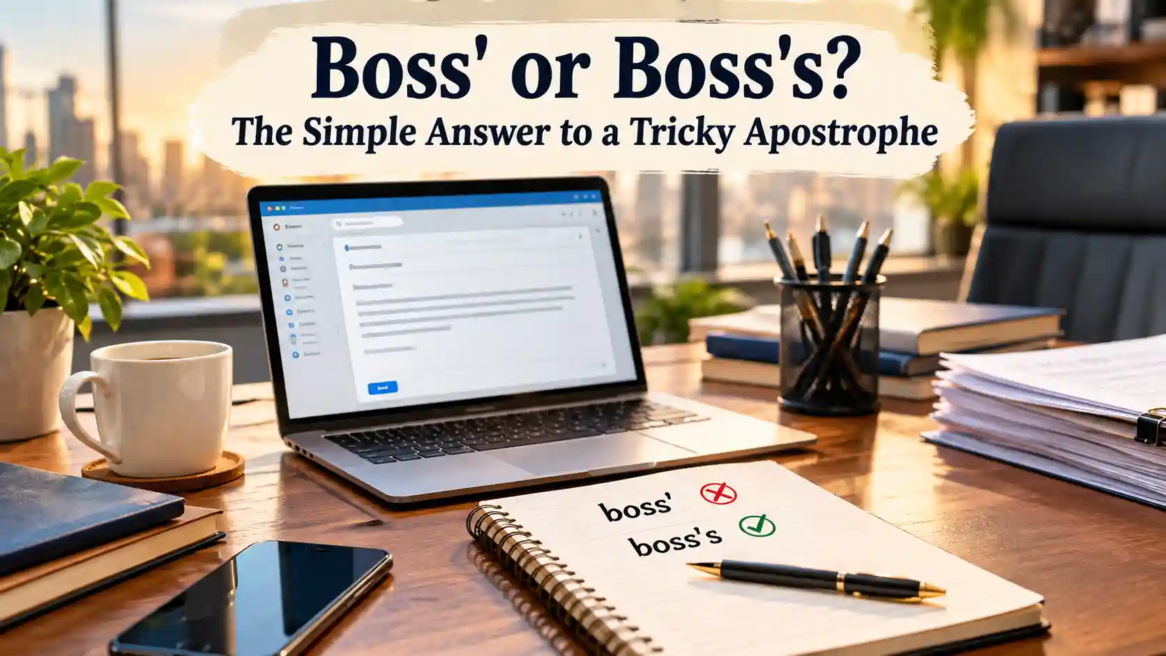 Boss' or Boss's