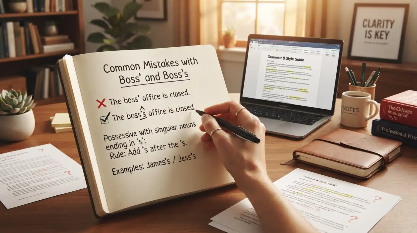 Common Mistakes with Boss' and Boss's