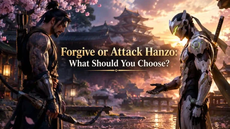 Forgive Or Attack Hanzo