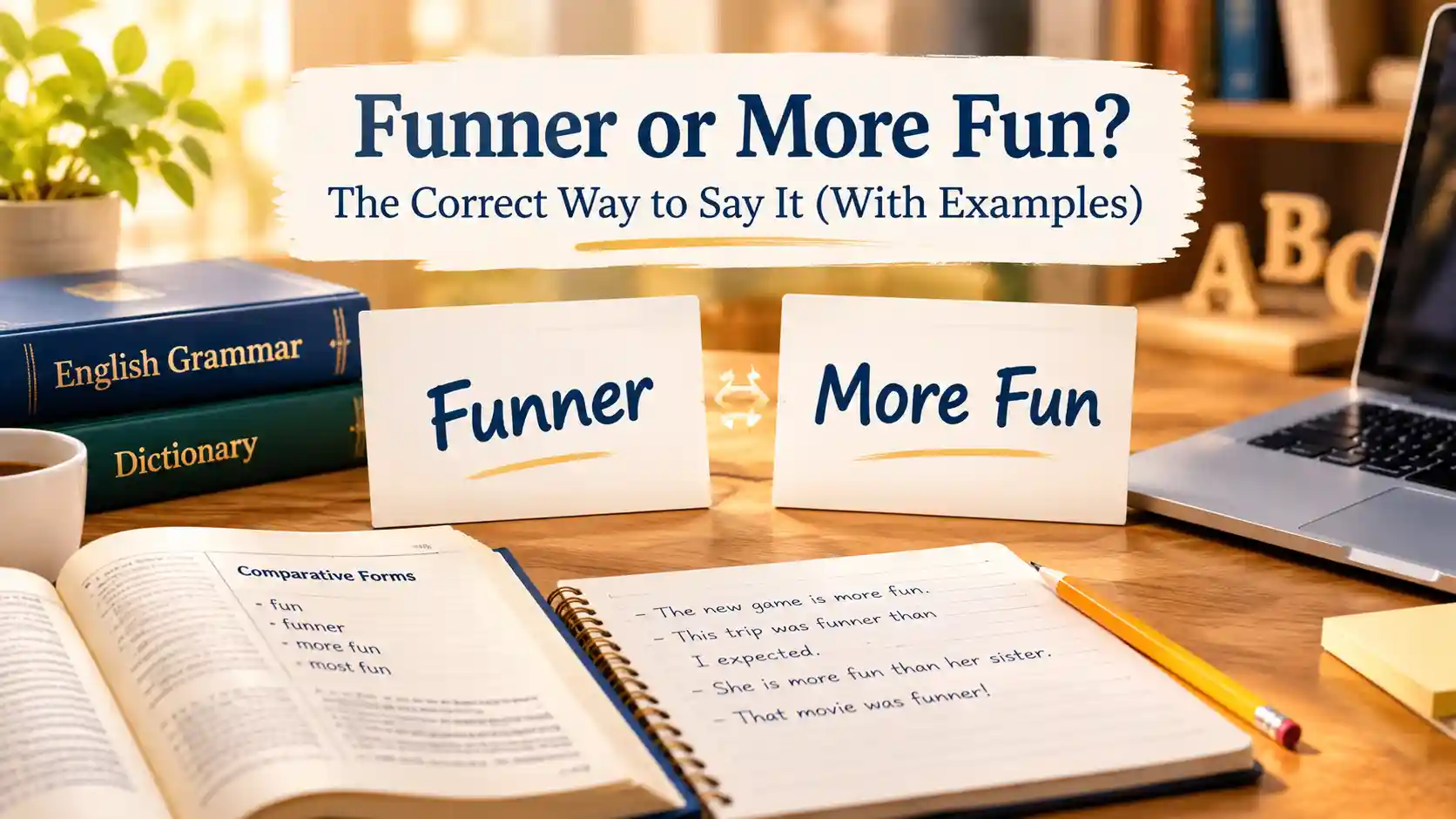 Funner Or More Fun