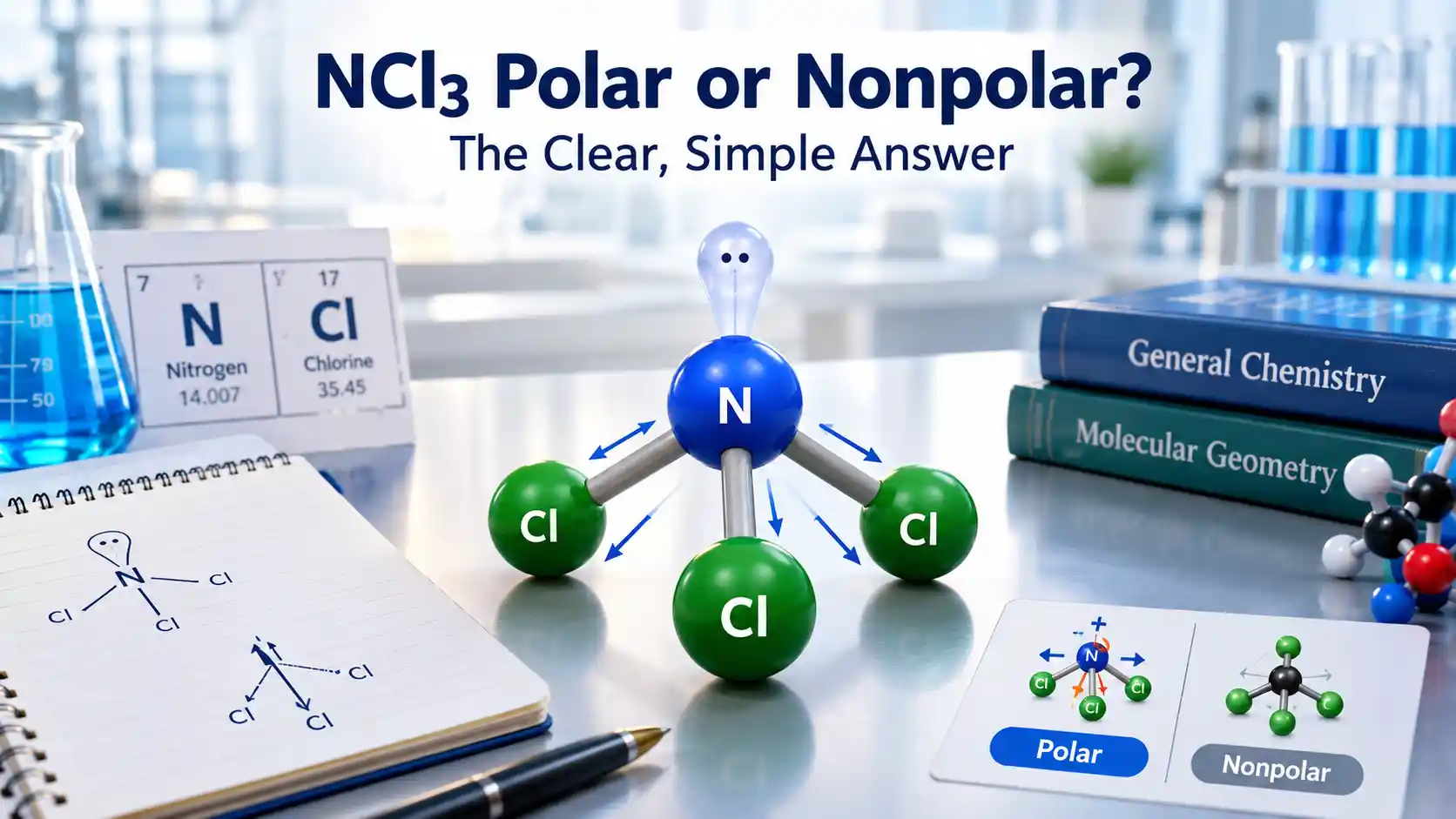 ncl3 polar or nonpolar
