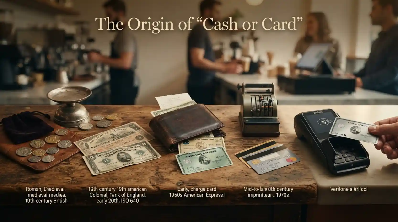 The Origin of Cash or Card