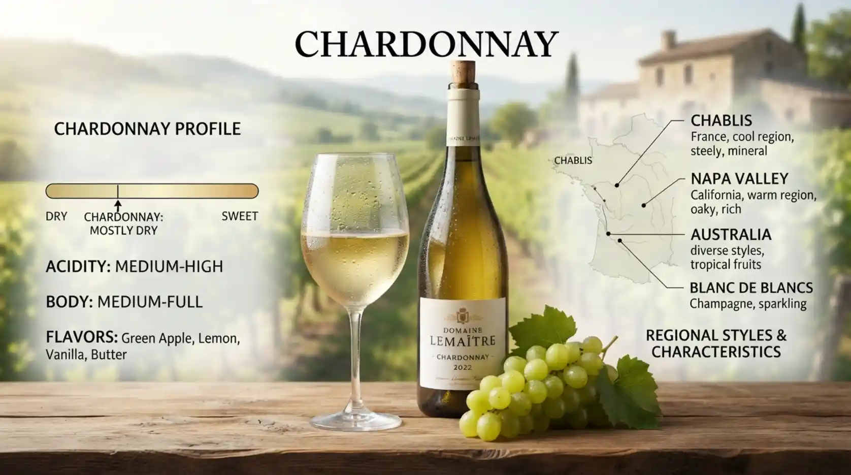 Chardonnay Sweet or Dry Quick Answer