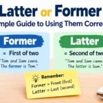 Latter or Former