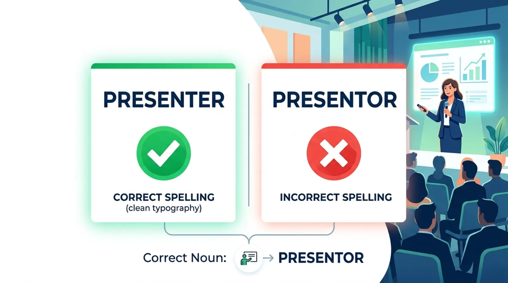 Presenter or Presentor Quick Answer